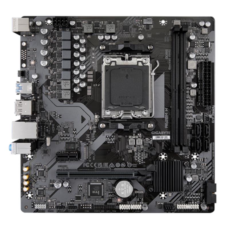 GIGABYTE A620M-H DDR5 6400MHZ 1XHDMI 1XDP 1XM.2 USB3.2 AM5 MATX (AMD AM5 9000/8000/7000 SERİLERİ İLE UYUMLU)