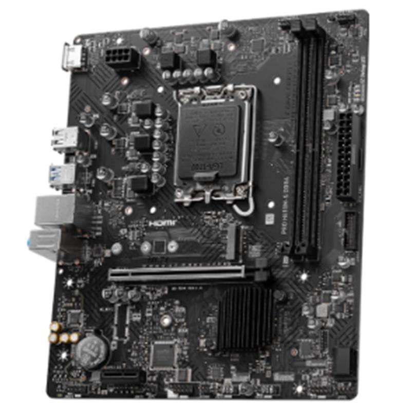 MSI PRO H610M-S DDR4 3200MHZ 1XHDMI 1XM.2 USB 3.2 MATX 1700P (12. / 13. VE 14. NESİL İŞLEMCİ UYUMLU)